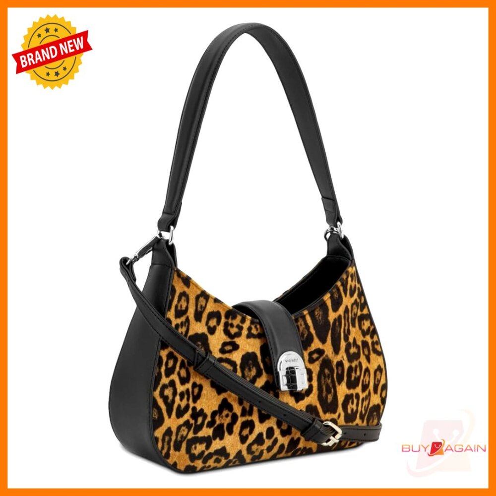 Mini Shoulder Bag With Cotton Blend Lining, Perfect For Everyday Use
